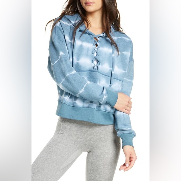 Free People Believer Tye Dye Hoodie L - Picture 1 of 6